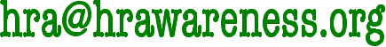 hrawareness at hrawareness.org